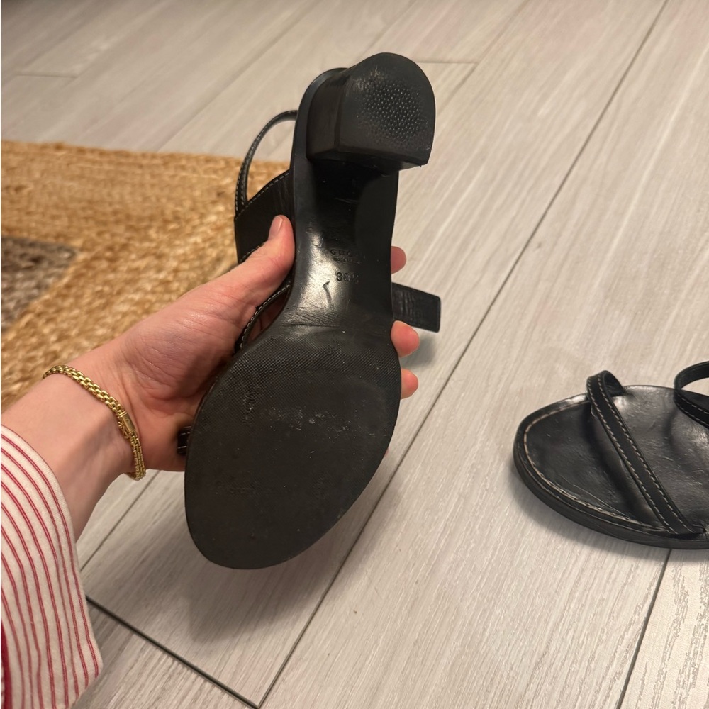 Gucci Black Sandals - Picture 8 of 10